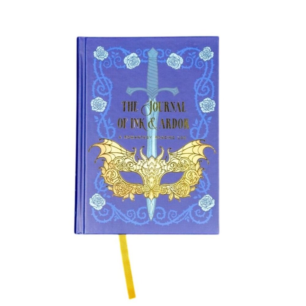 The Journal Of Ink & Ardor Hardcover Romantasy Journal With Ribbon Bookmark NWOT
